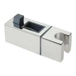 Hand Shower Bracket Square Adjustable Hand Shower Bracket Hand Sprayer Holder For Slide Bar Clamp Bathroom Shower Accessories