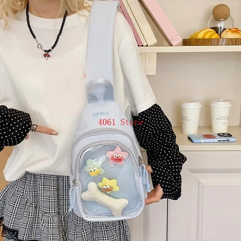 

Женская сумка через плечо Itabag, сумка-ранец, аниме-дисплей, трансформируемая сумка на слингах