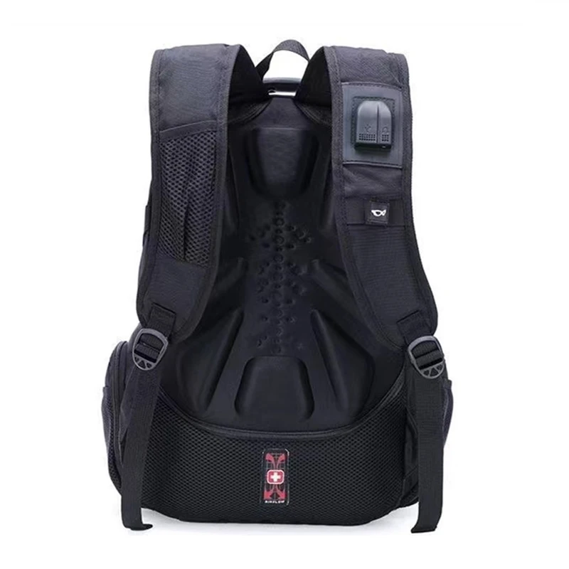 Mochila impermeable para ordenador portátil Swissgear 2024, Mochila de viaje para avión para hombre, Mochila Oxford para mujer, Mochila escolar para