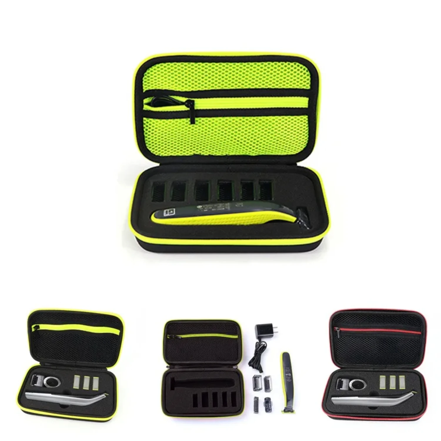 Durable Shockproof Hard Travel Carrying Case for QP150/QP2520 Shaver Holder - One Blade Men's Shaver