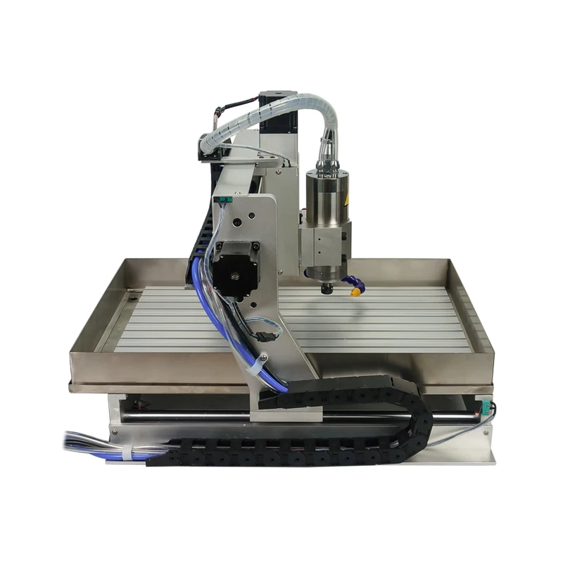 Offline Control CNC Machine 6090 4 Axis Steel Engraving Drilling Machine PCB Metal Milling Wood Router 2.2KW with Limit Switch