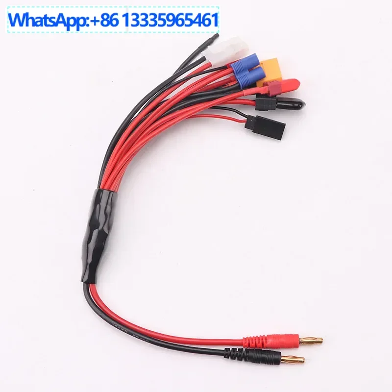 

10Pcs one-to-eight multi-functional combination cable,high temperature silicone cable plugcharging cables,car model bundle cable