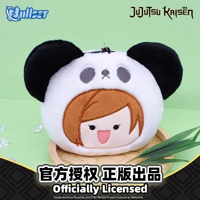 Pendentif en peluche Panda Nullset Jujutsu Kaisen Original, série pochette Gojo Satoru Yuji Megumi, Collection périphérique d'anime, cadeau