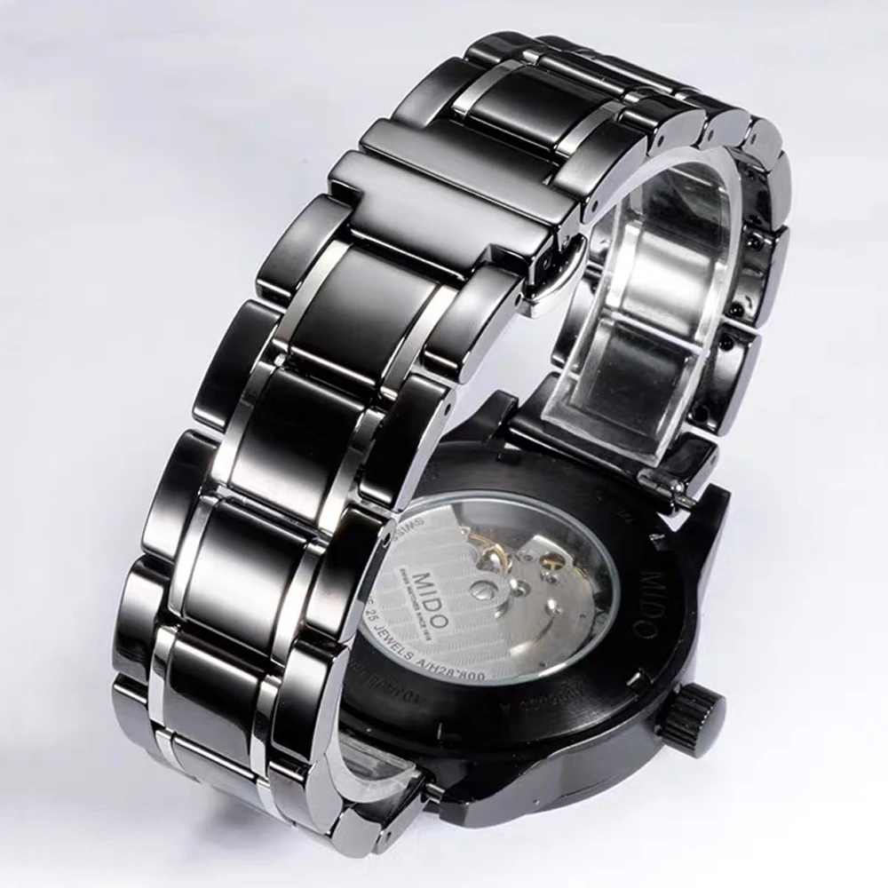 

For samsung galaxy watch 3 band 45mm 41mm 46mm Gear S3 Frontier active 2 strap 20mm 22mm for huawei watch gt 2 2e ceramic bands