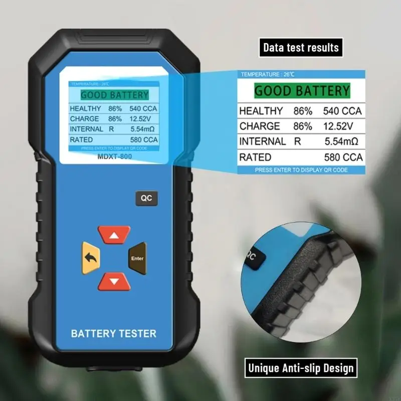 

Advanced Battery Health Scanner For Automotive Motorcycle Batteries Providing Real Time Data Analysis Maintenance Planning X37F