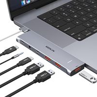 MOKiN 10Gbps USB C Adapter for MacBook Pro/Air 13\