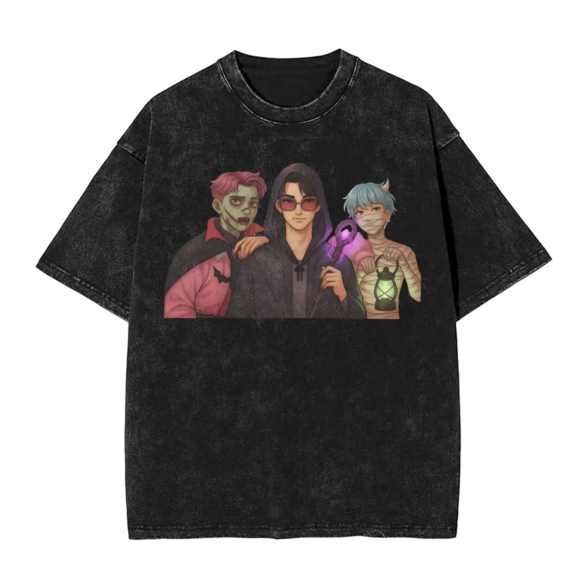 

Saja Boys Jinu Abby Mystery Romance Baby Хэллоуин Kpop Demon Hunters футболка мужская уличная хлопковая футболка летние новые футболки