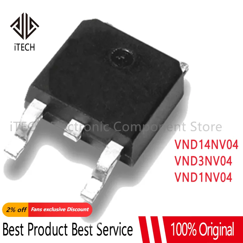 5pcs/lot VND14NV04 TO-252 VND14NV04TR-E VND14NV04TR VND3NV04 VND1NV04 VND14 NV04