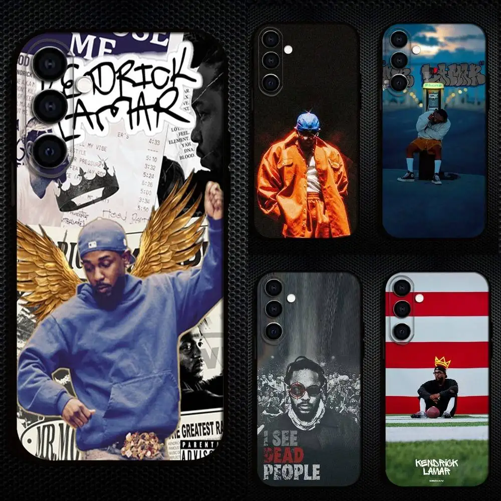 

Rap K-Kendrick L-Lamar Phone Case For Samsung Galaxy A73,A72,A71,A70,A53,A52,A51,Others Soft Black Cover