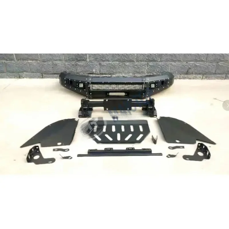 Heavy Duty Steel Front Bumper Bull Bar Guard Fit Hilux Vigo Rocco Standard Pickup 4X4 Offroad Exterior Accessories view 5