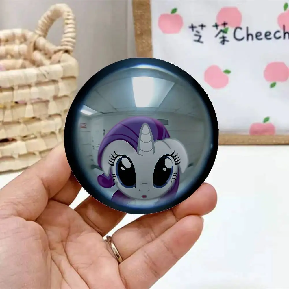 M-My Little Pony Emaille-Pins, handgefertigte runde Brosche, L Killer Yagami Light Cosplay-Abzeichen, Rucksäcke, Schmuck, Geschenke – Detail 11