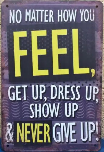 Q1,Feel Metal Sign …