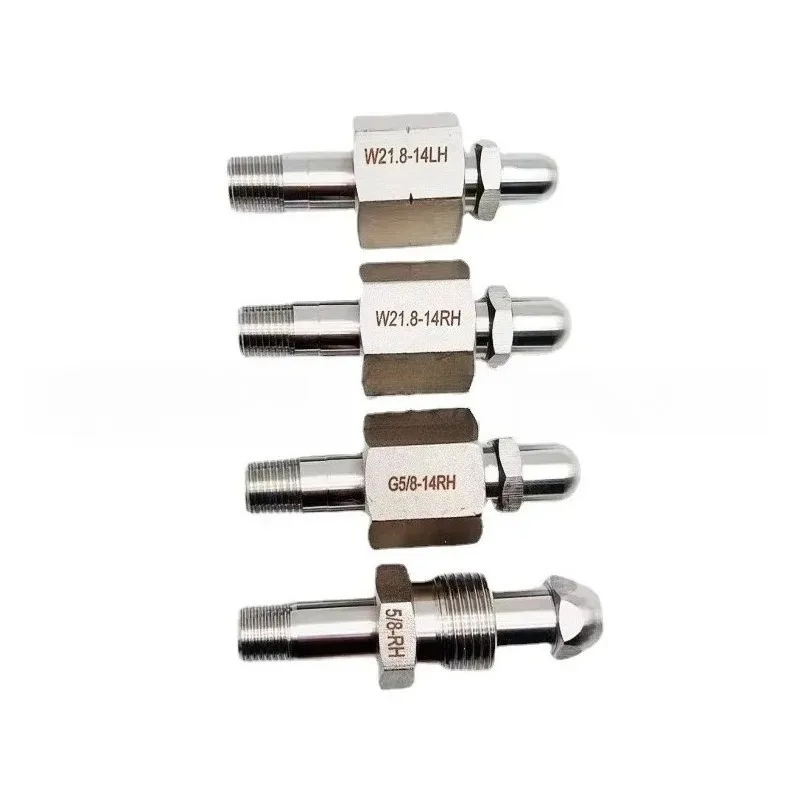 

Соединитель для азотного баллона G5/8W21.8LHG1/2G3/4CGA580, редукционный клапан для аммиака и кислорода с переходом на 1/4" NPT