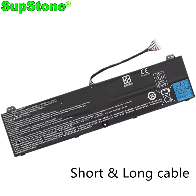 SupStone AP20BHU Laptop Battery For Acer CONCEPTD 5 CN516-72G 72SC 72GCON,Predator TRITON 500 SE PT516-51S 70TP 71Q2,KT.00408.00