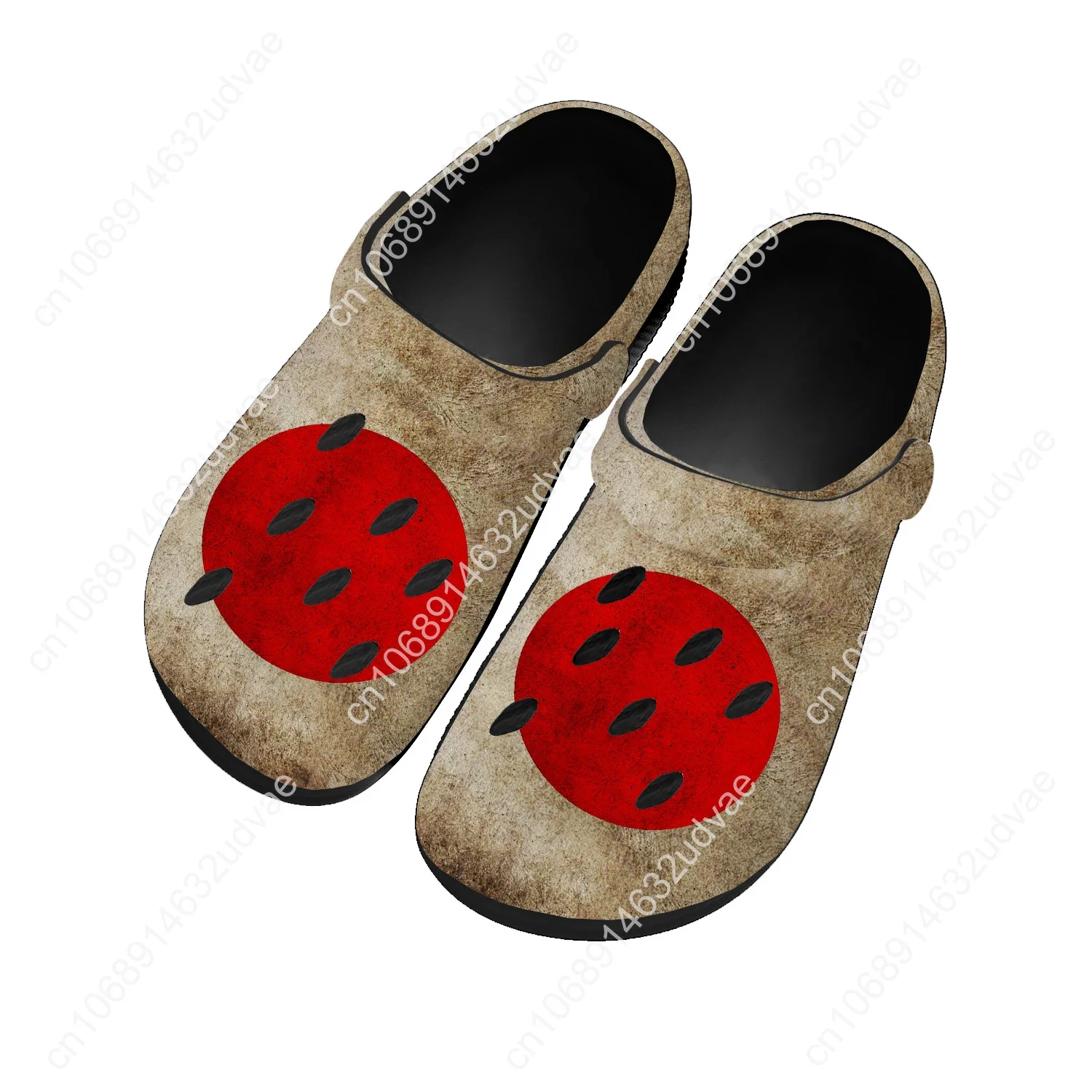 Japan National Flag Water Shoes Men Women Comfortable Home Garden Clogs Customizd Sandals Beach Breathable Hole Slippers