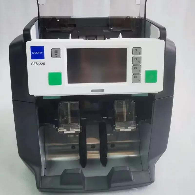 Glory GFS-220 Banknote Counter and Sorter - High-Speed Multi-Currency Cash Processing Machine
