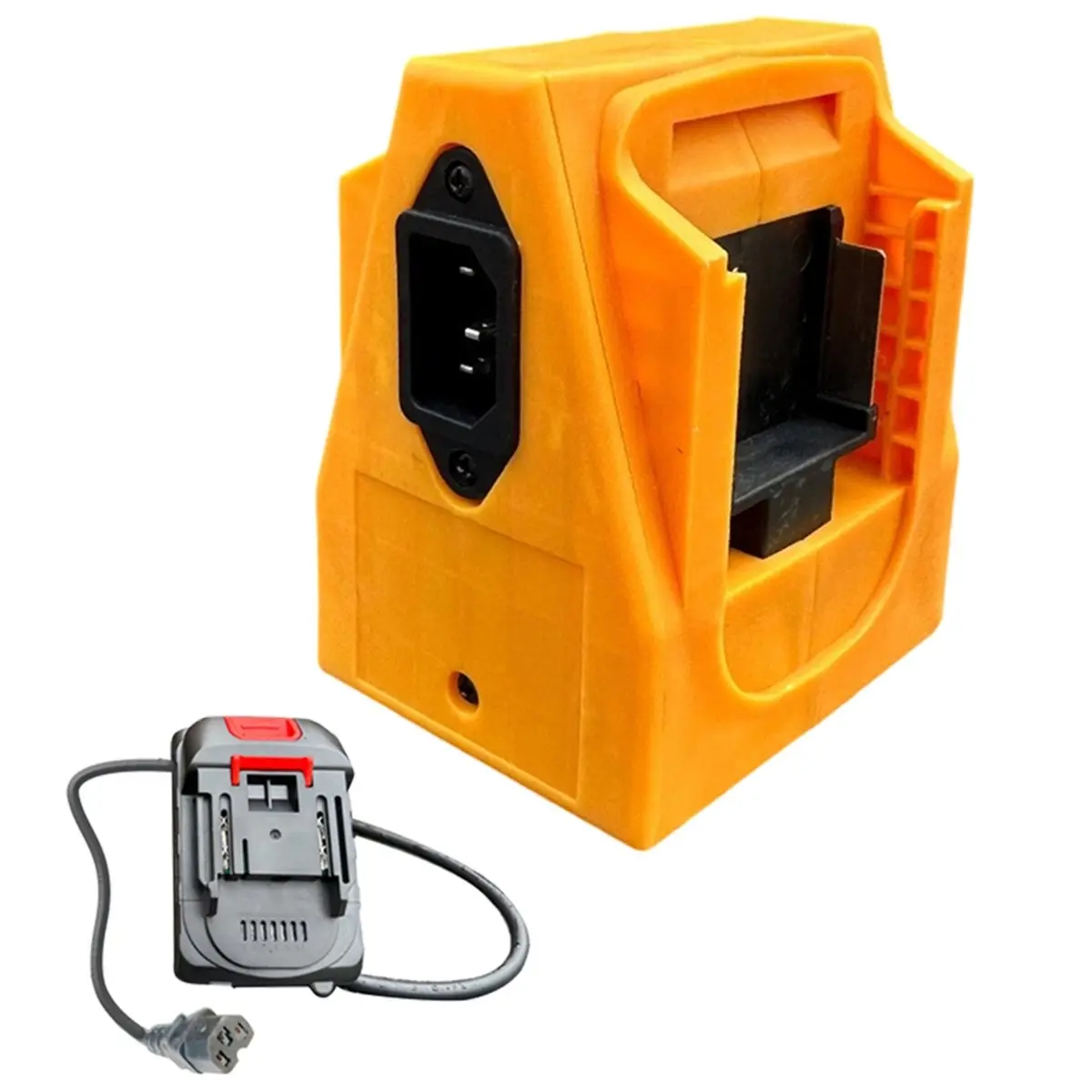 DT38 Multi-Slot Battery Converter Adapter for BL1830 BL1840 BL1850 BL1860 Li-Ion Power Tools A