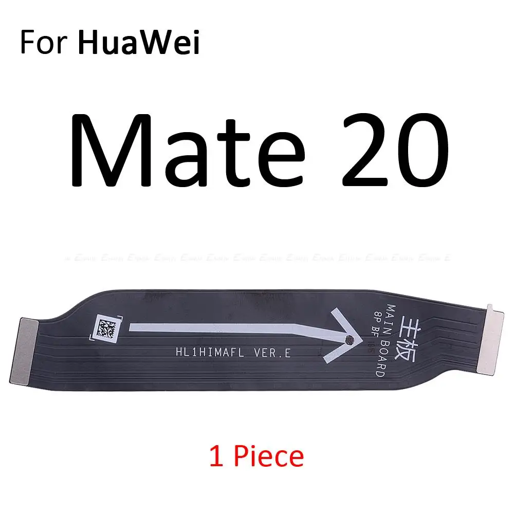 Main Motherboard Connector LCD Display Flex Cable For HuaWei Mate 20 X 10 9 Pro Lite P Smart Plus 2021 2020 2019 2018