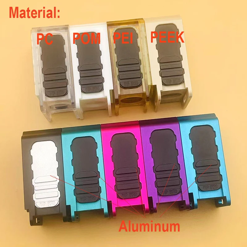 Koro Boro Tank Side Opening Innovative Boro Tank Peek/Pei/Pom/PC/Aluminum Material Volume cup