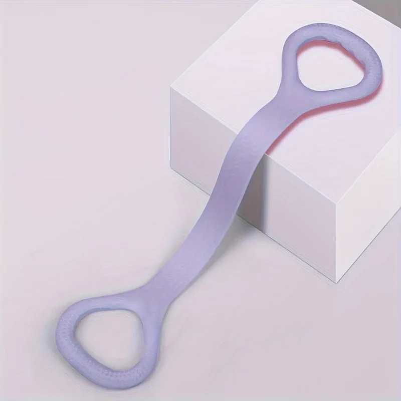 Hot Sale Women Figure 8 Resistance Band Home Yoga Back Shoulder Training Silicone Thick Elastic Rope