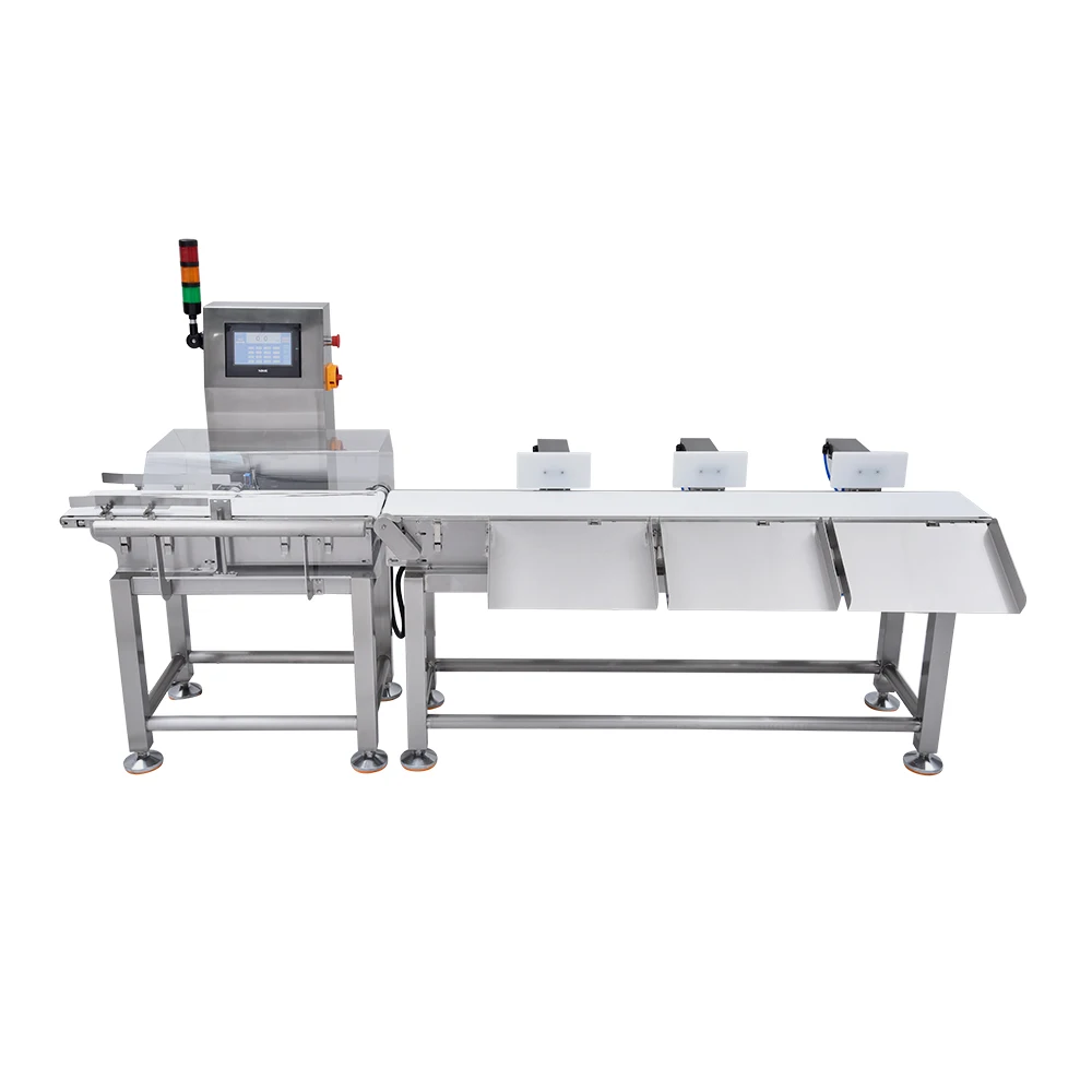 Accuracy Chicken Duck Fish  Seafood Weight Sorting Machine Multifunctional Grader Weight Sorter