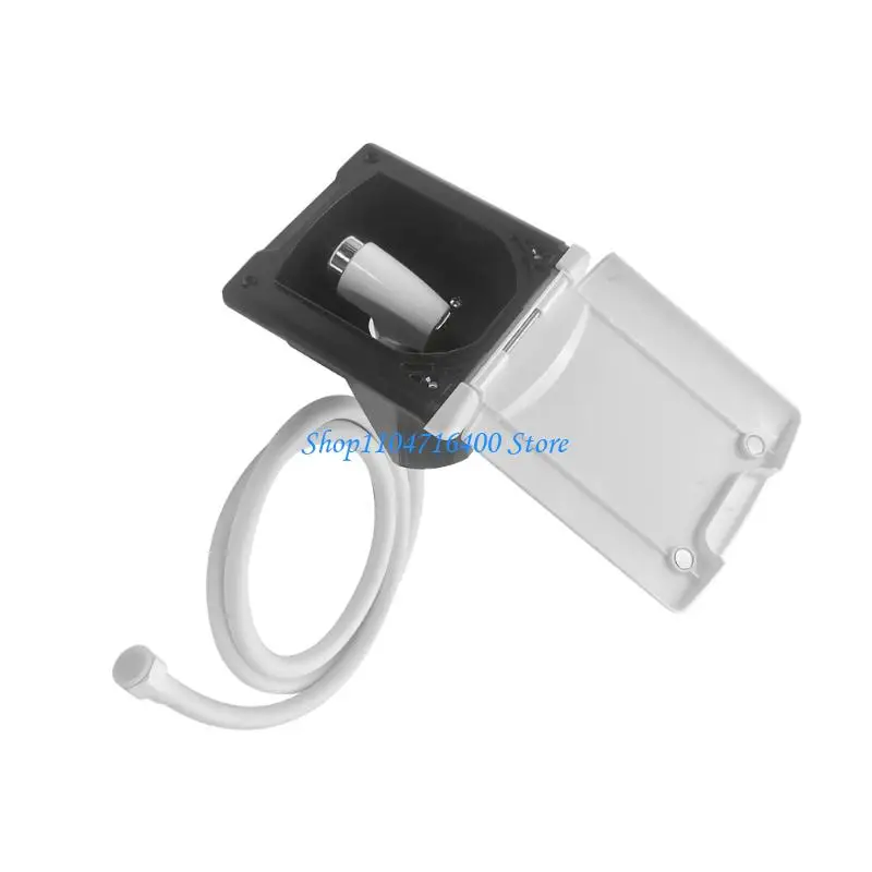 y1gd Marine Waterproof Shower Box Closure And 180 Degree Top For Easy Assembly ABS Water Cover