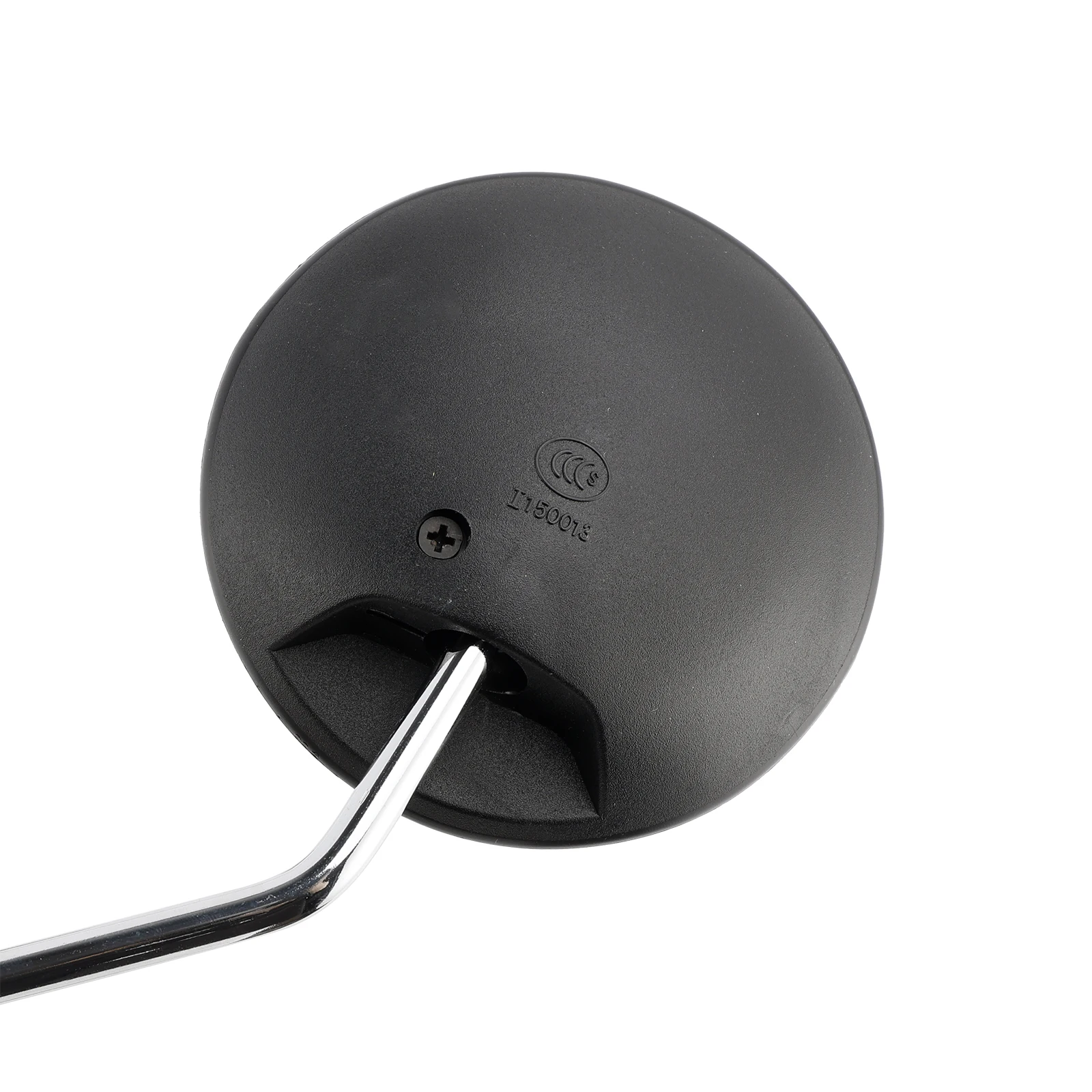 Conjunto de espelho redondo preto para Honda NA NC NQ NX SE TG50 Express Spree Gyro Elite 50