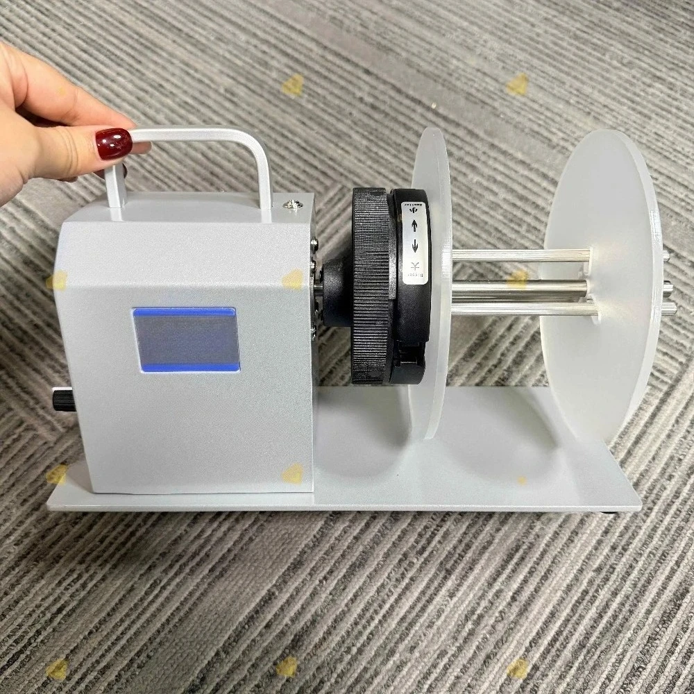 Fully Automatic Rewinding Machine Barcode Thermal Machine Speed Adjustable, Label Rewinding Machine Coreless