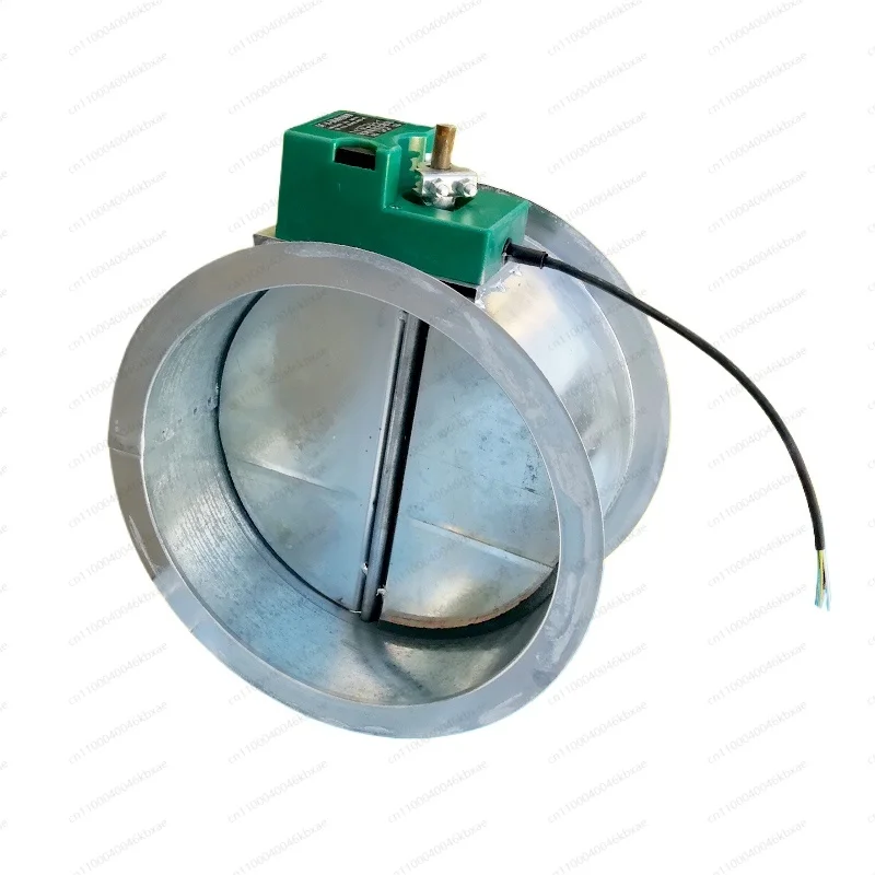 

400 Duct Air Volume Control Valve with 300 Stainless Steel Electric Actuator