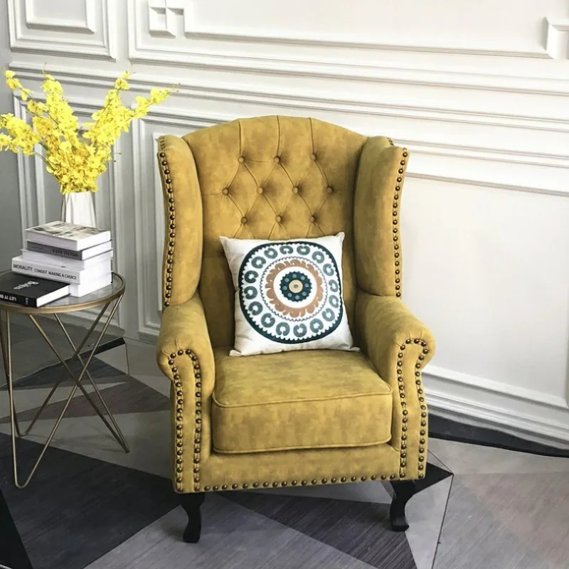 صالة مصمم كرسي كسول شرفة القراءة كرسي غرفة المعيشة الحديثة مريح تصميم Cadeiras De Sala De Estar أثاث المنزل #5