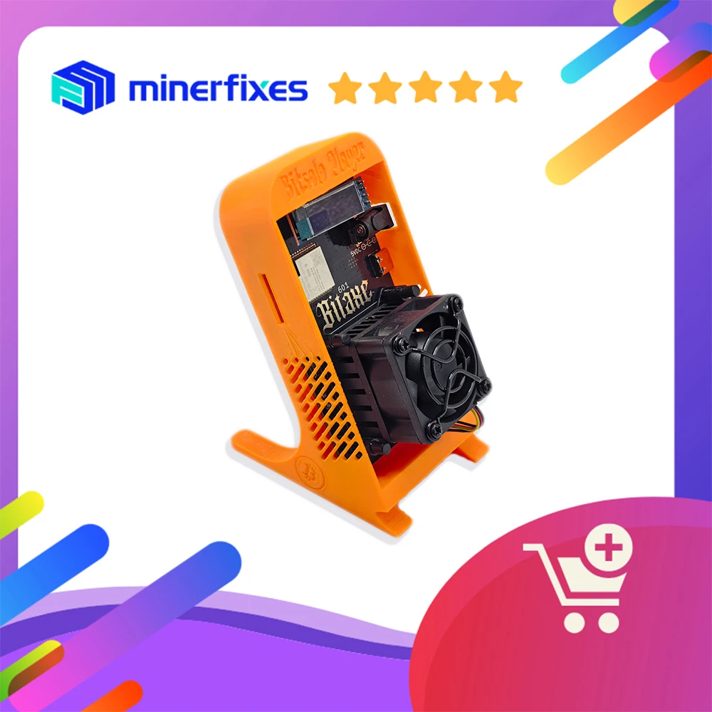 

Новый биткойн-майнер Bitaxe Gamma 601 Solo Miner 1.2TH/S WiFi 2.4G BM1370 от Antminer S21 Pro Asic Miner BTC Miner Криптомайнер