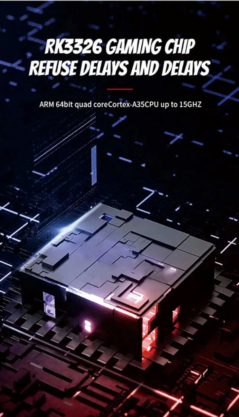 R36S ريترو وحدة تحكم ألعاب فيديو محمولة 3.5 بوصة IPS شاشة 128 جيجابايت مشغل الجيب المحمول مع نظام لينكس ألعاب الصبي هدية #4
