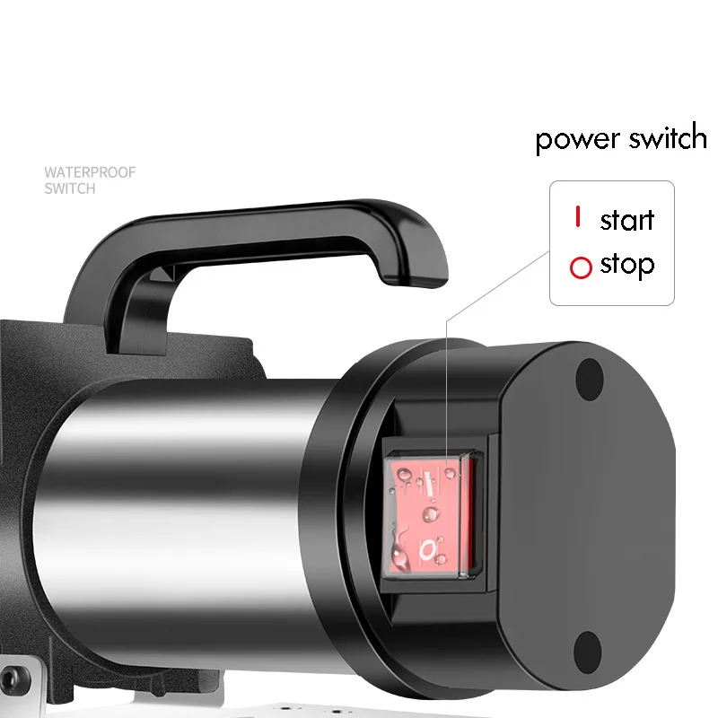 Universal Electric Fuel Oil Pump High Flow Self-Priming 12V 24V 220V Convenient Diesel Pump for Automotive Applications view 4