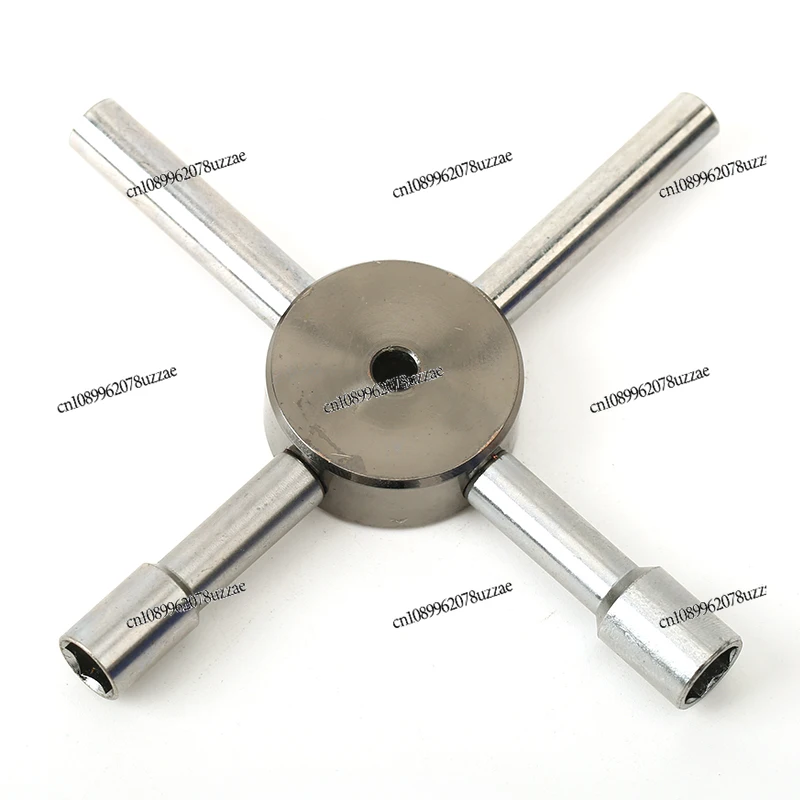 Hexagon Sleeve, Cross Wrench 4.0 5.5 7.0 8.0mm Multifunctional Air Model Tool 4-in-1