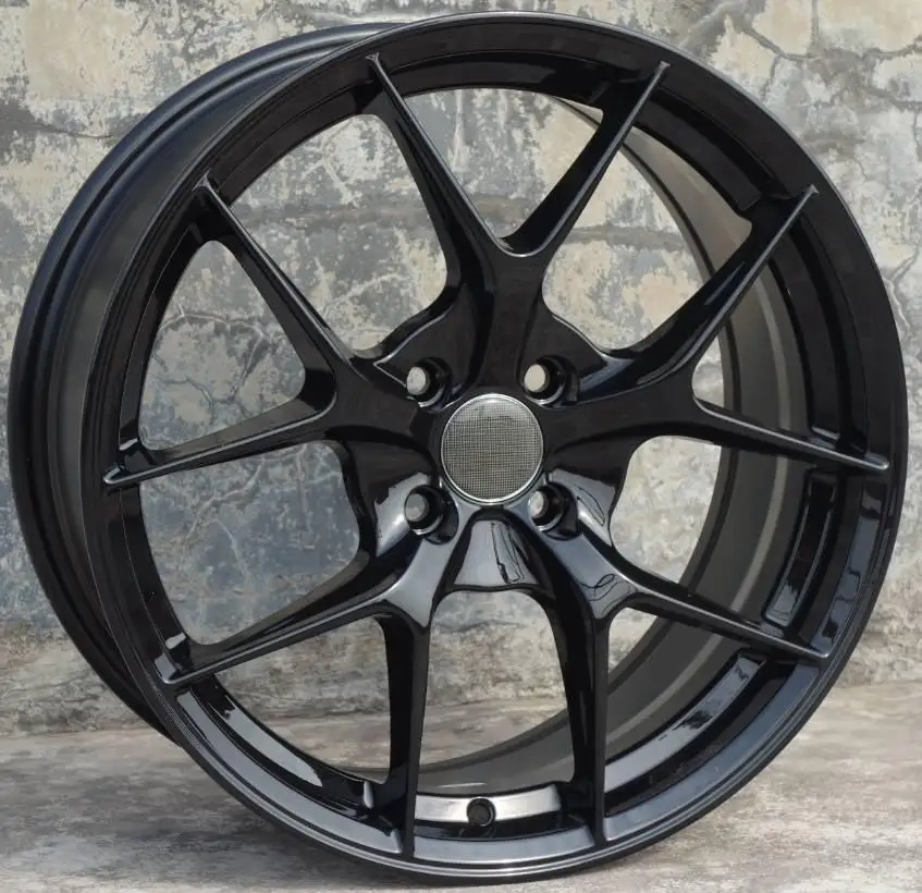 HK80E58 Luxury Car wheel hub aluminum alloy Cast wheels rims 14/15/16/17/18/19 inch 4x100/114.3 5x100/112/114.3/115/120