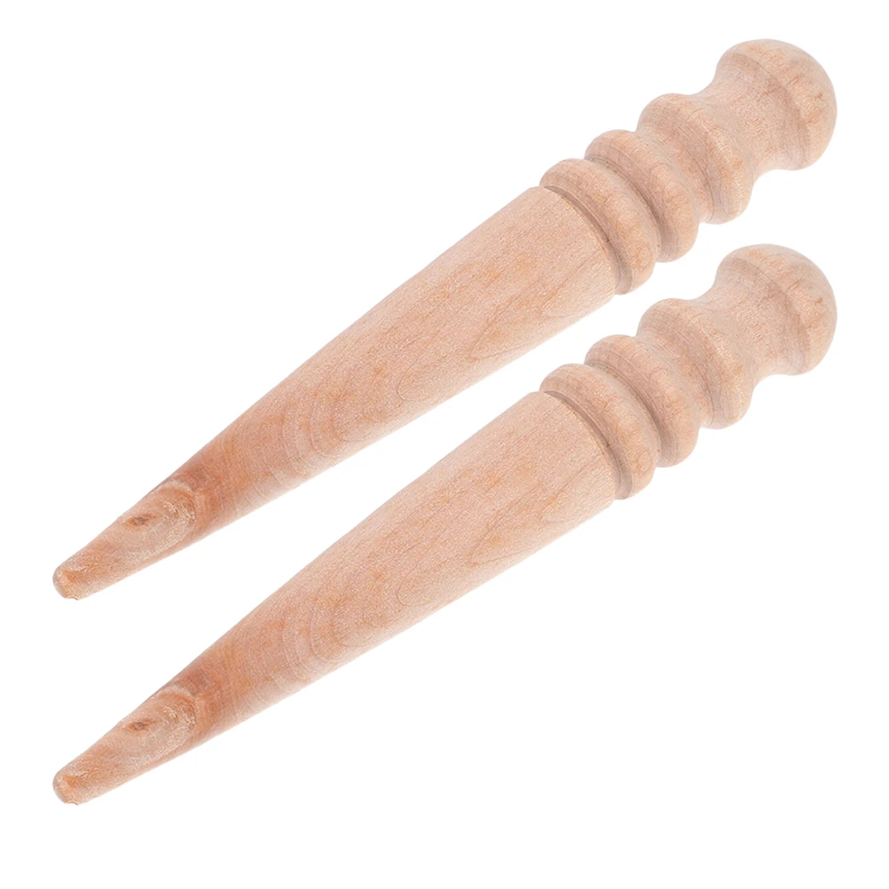 

2pcs Wooden Seeder Mini Garden Tools Portable Handheld Seed Dispenser Grass Seeder Efficient Spacing Tool Vegetable Planting