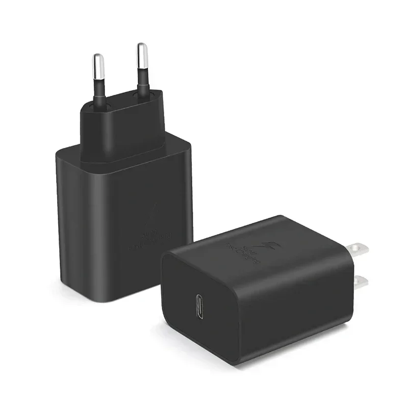 For  A54 A34 A33 A53 A73 5G 25W USB C PD Charger Super Fast Charging Wall Power Adapter For Galaxy S20 S21 FE S23