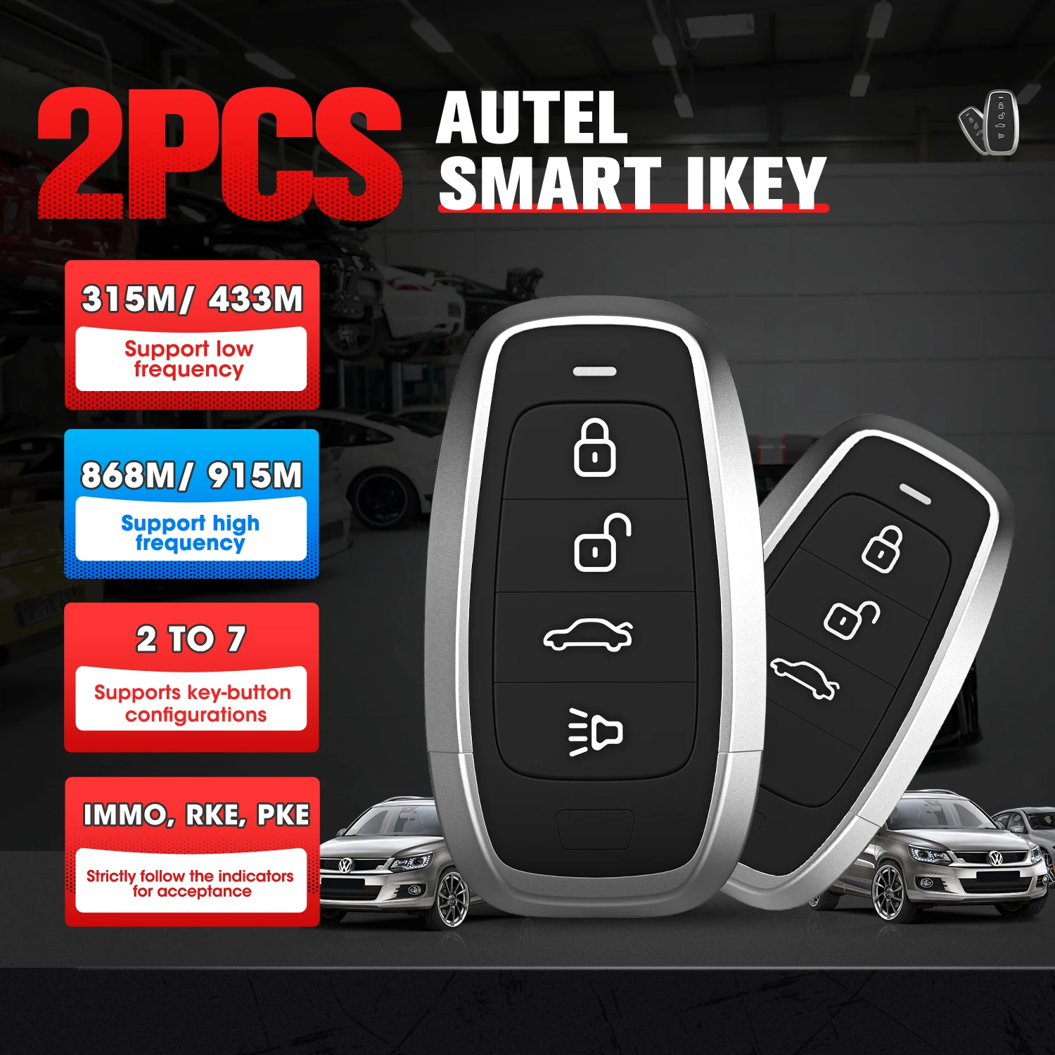 Autel KM100 KM100X Key Fob Programmer Immobilizer Tool Key Creation IMMO Learning Chip Read Write Cloning free update 2025 5