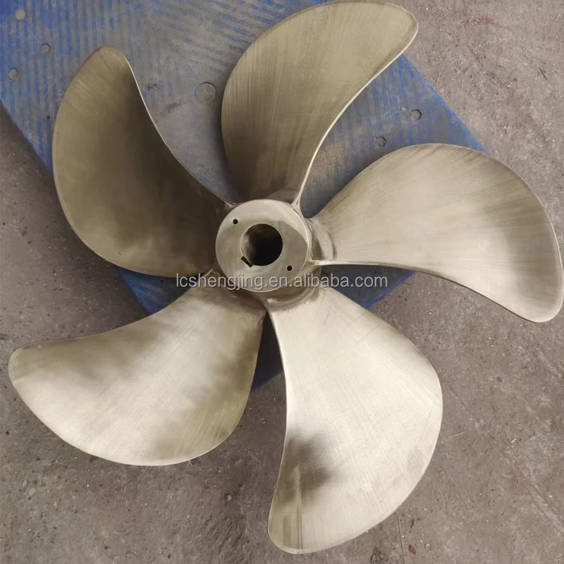 Customizable 3-7 Blades Marine Propeller Bronze and Stainless Steel  Ship Propeller bronze boat propeller