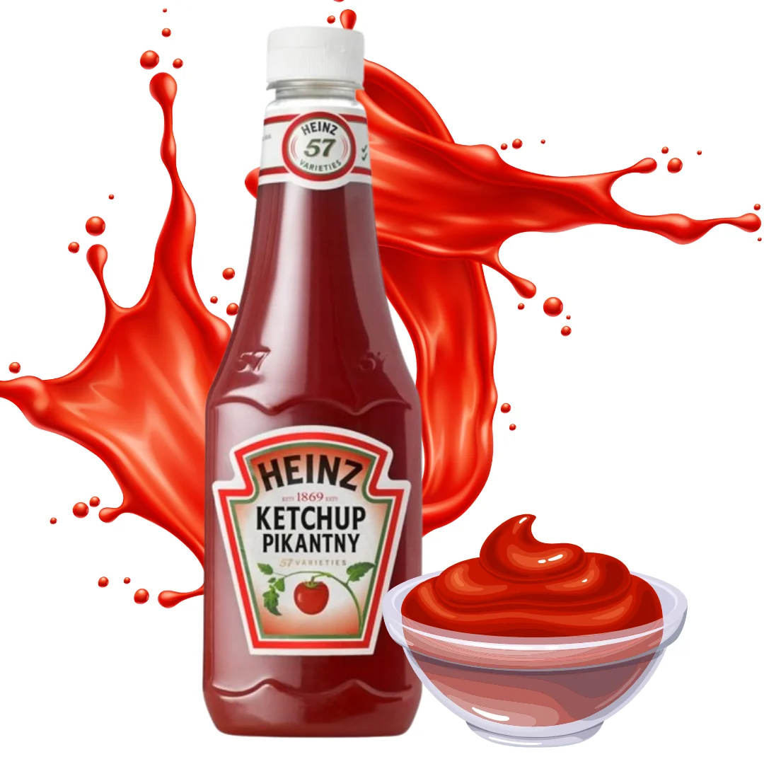 Heinz ketchup spicy 570g tomato thick delicious traditional barbecue