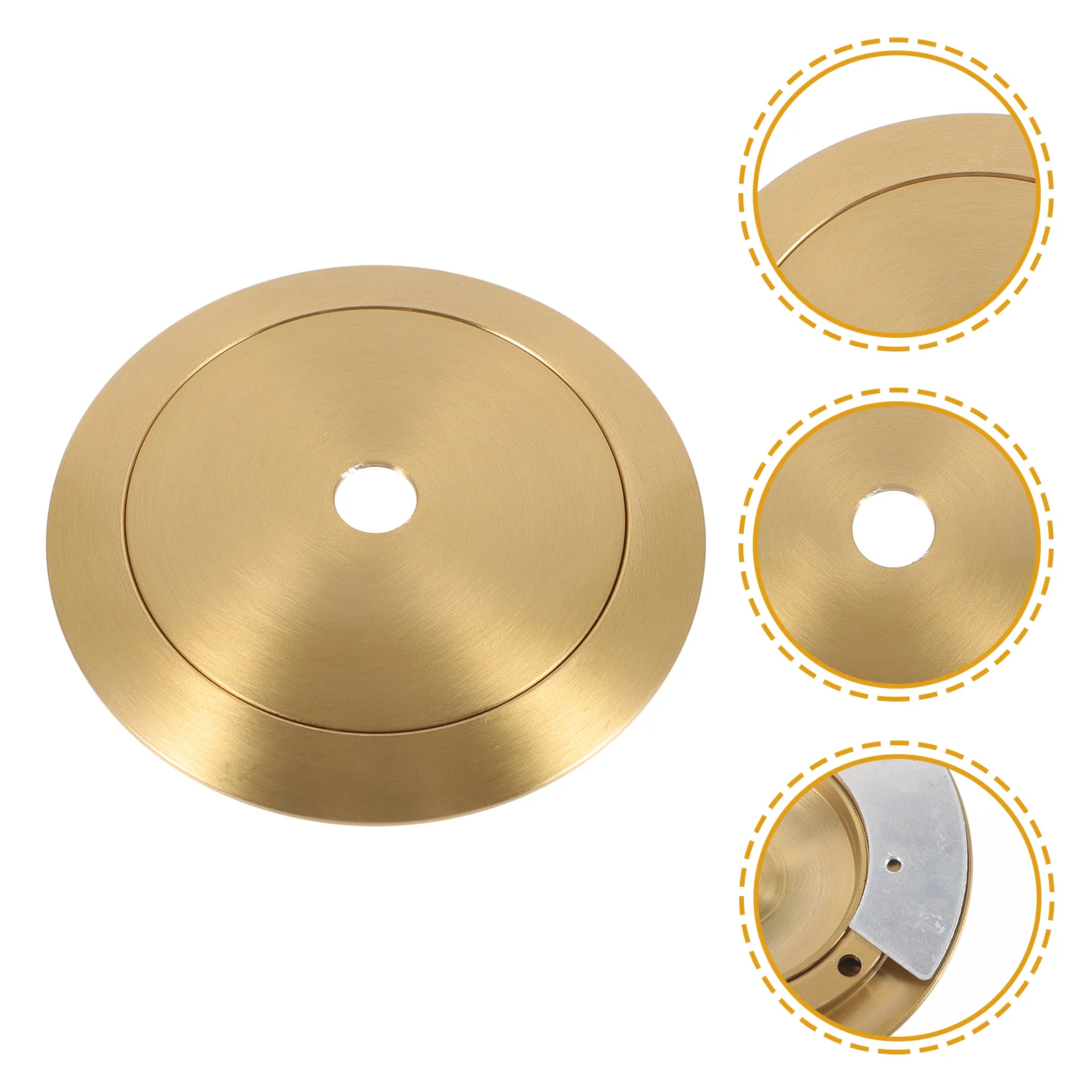 Light Fixture Retaining Rings for Lamp Shade Socket Lampshade Washer Accessories Golden Lock Replacement Adapter Base