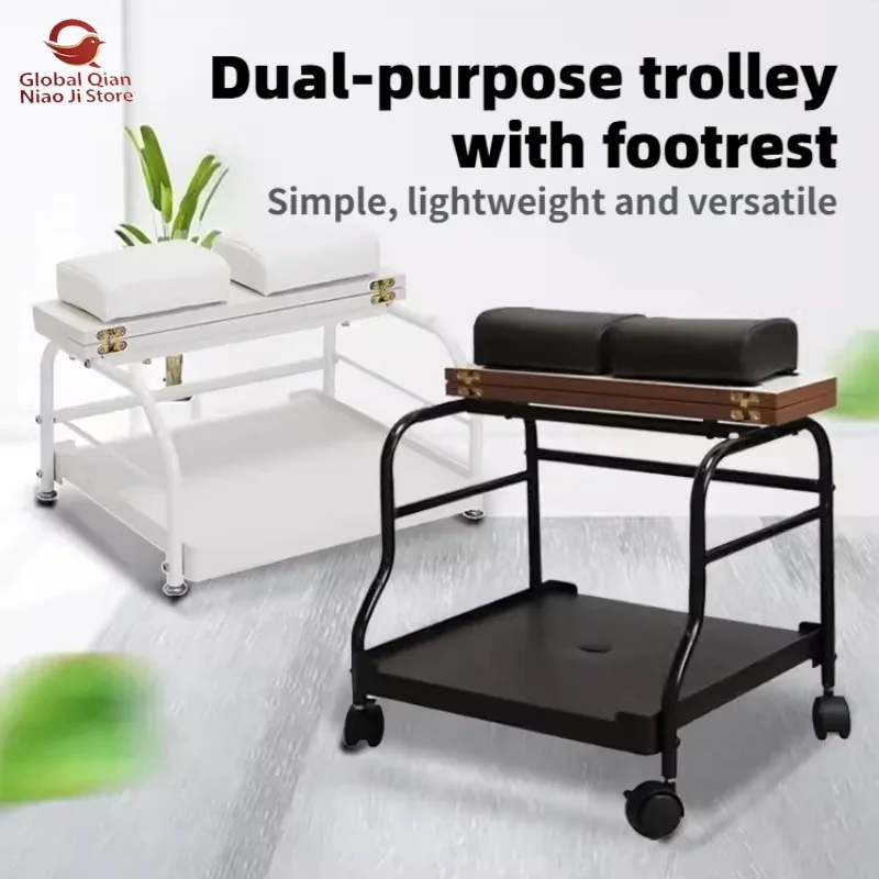 Special for Foot Massage Parlors, Special Tool Trolley, Foot Bath Tub Trolley, Beauty Trolley