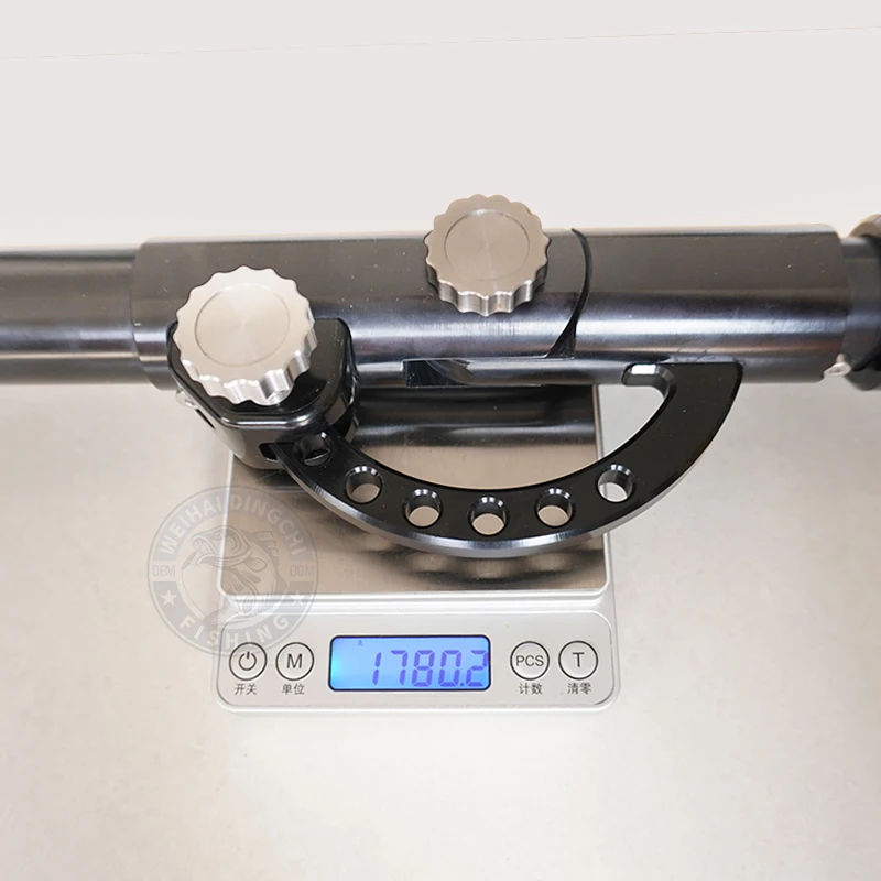 Deep Sea Fishing Rod 4# 61cm Bent Butt Trolling Rod With Aluminum Straight Curved Combined Handle For Board Ships - view 6