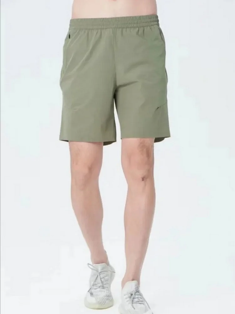 

New American Sle Outdoor Qui Dry Lightweight Breathable Sports orts Men's Summer Elastic Waist Straight Casual Five-Poi...