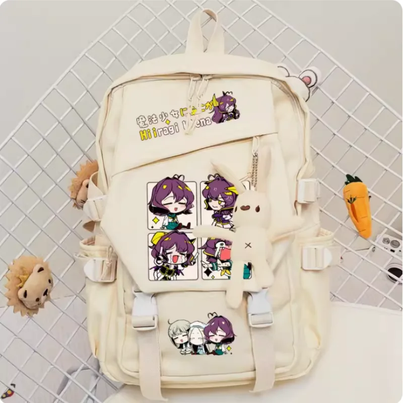 Anime Gushing over Magical Girls Schoolbag Backpack High-capacity Shoulder Bag Cosplay Travel Student Teenager Gift B857