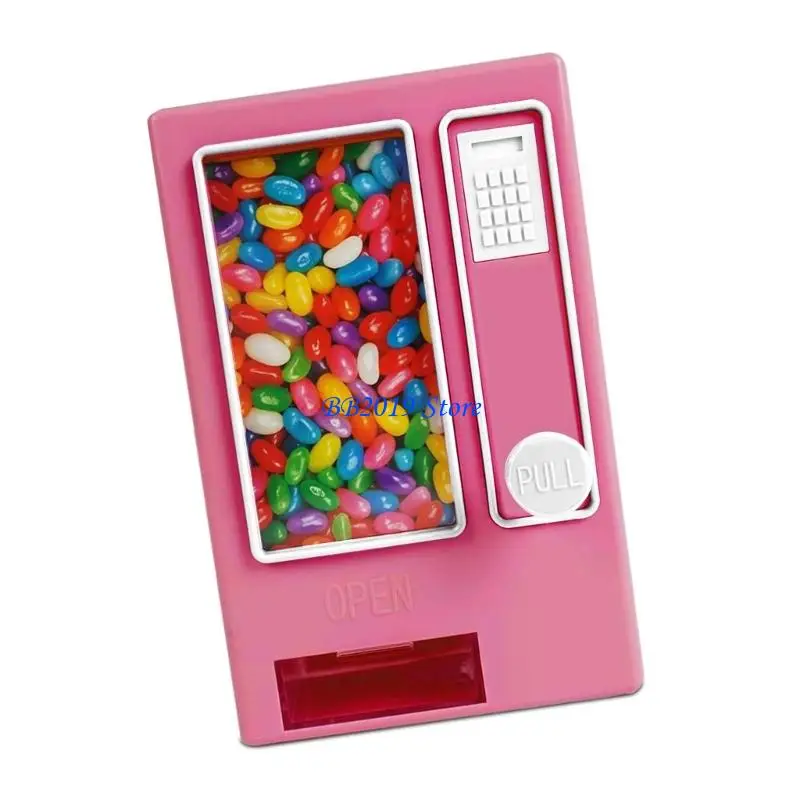 Q0KB Contenitore per conservazione caramelle per dispenser caramelle in plastica adorabile per decorazioni per casa