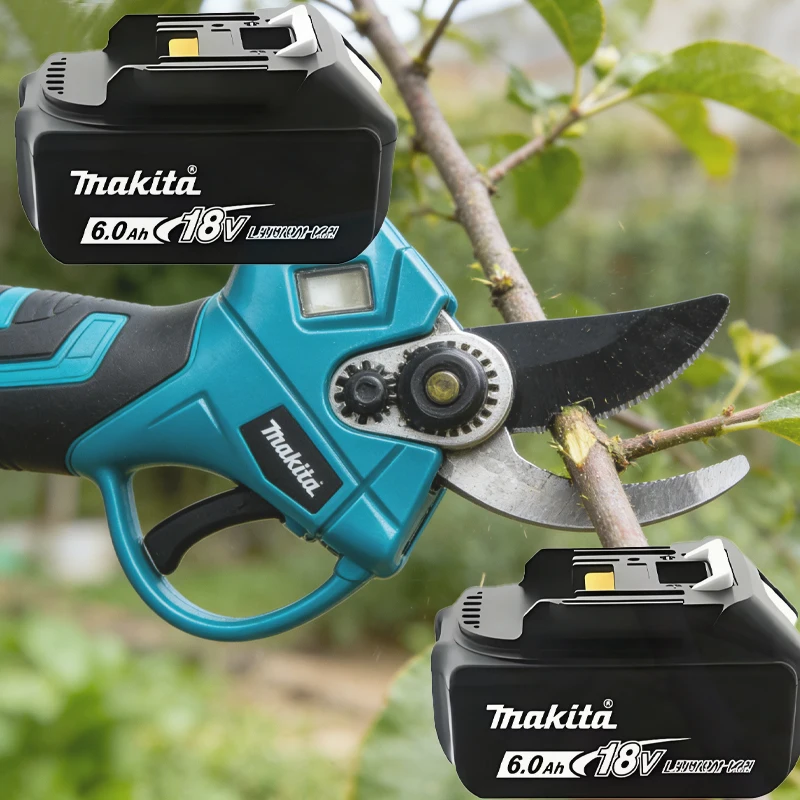 

Makita 18V 6.0Ah Battery Original Lithium ion Electric Scissors Brushless Pruning Tree Branches, , Gardening Tools, Comes