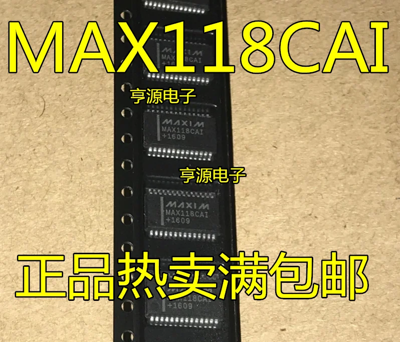 

10pcs original new Analog to Digital Converter MAX118 MAX118CAI MAX118EAI SSOP-28