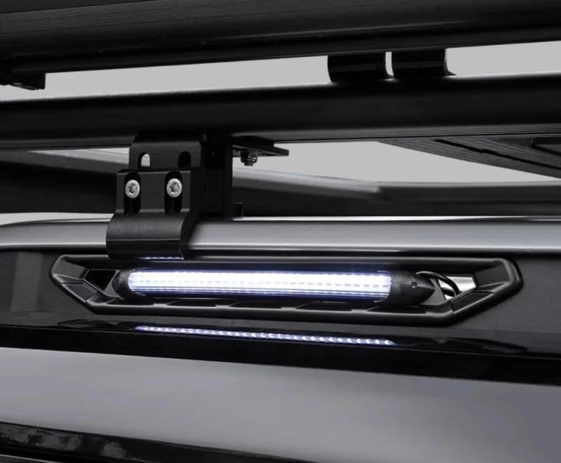 Roof Luggage Rack LED with Side Lights Luggage Rack Fit for JETOUR Traveler T2 2023-2025 Car Luggage Rack Exterior Decoration