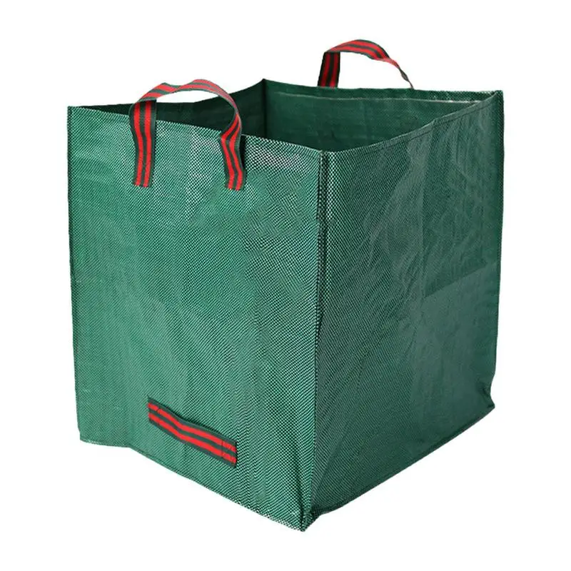 Lawn and Leaf Bags 125/270L Trash Debris Containers with Handle Reusable Leaf Bags Large Capacity Lawn Bags for Garden Clippings